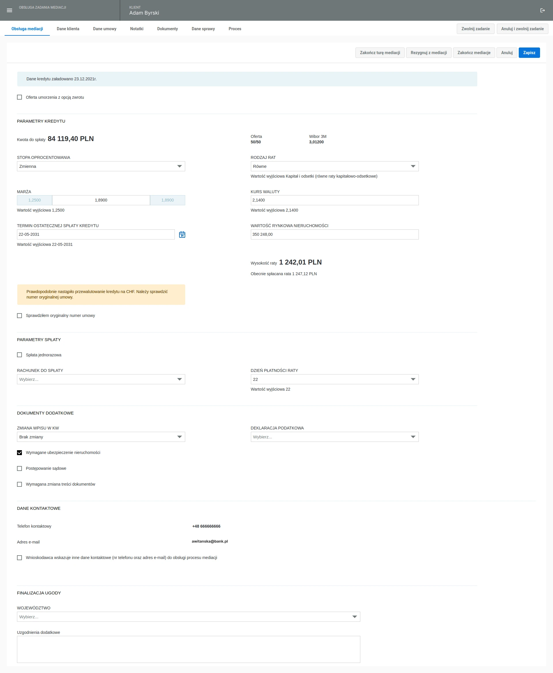 Eximee form example